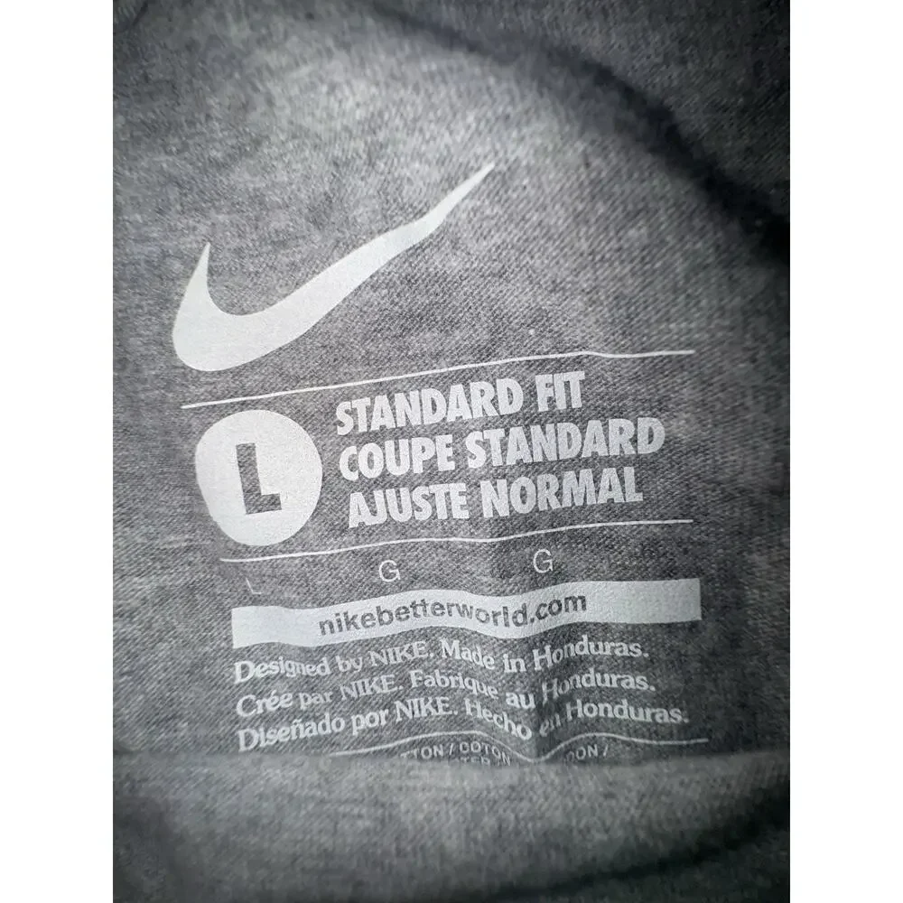 Nike Florida Gators Size Large Gray Long Sleeve Team Tee (AH12)